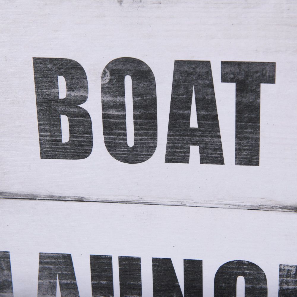 Beach Sign Framed Series