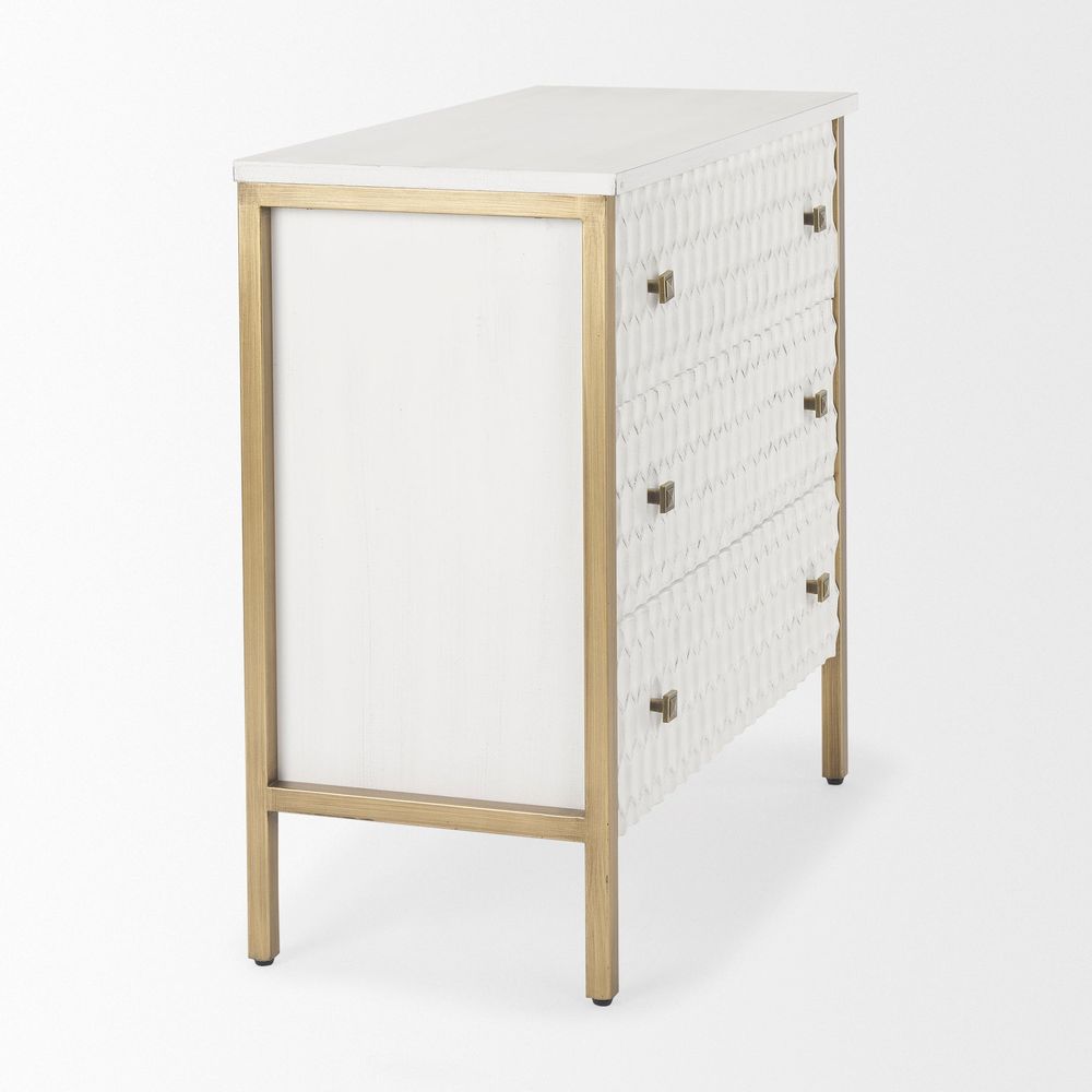 Savannah 3 Drawer Accent Cabinet