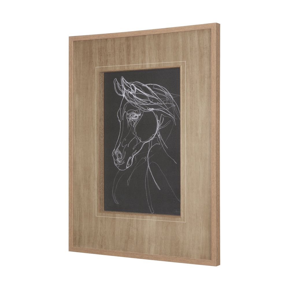 Horse Sketch Framed Series