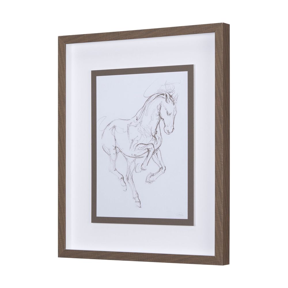 Horse Sketch Framed Series