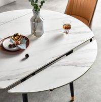 Jess 2.0 Round Extendable  Dining Table