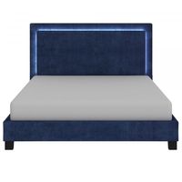 Lumina 78" King Platform Bed with Light in