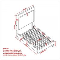 Lumina 78" King Platform Bed with Light in