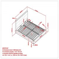 Extara 60" Queen Platform Storage Bed in Grey