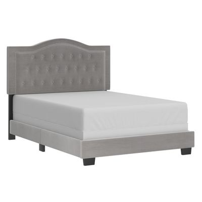 Pixie 54" Double Bed in Light Grey