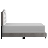 Pixie 54" Double Bed in Light Grey