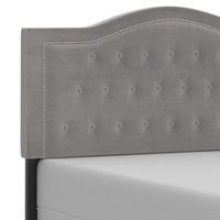 Pixie 54" Double Bed in Light Grey