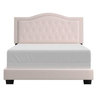 Pixie 60" Queen Bed in Blush Pink