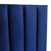 Jedd 54" Double Bed in Blue Velvet