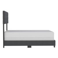 Exton 54" Double Bed in Charcoal