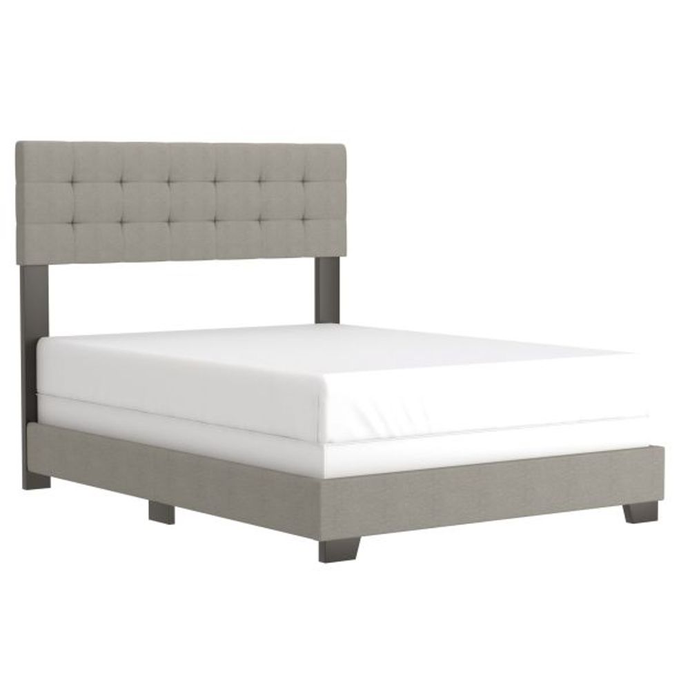 Exton 60" Queen Bed in Light Grey