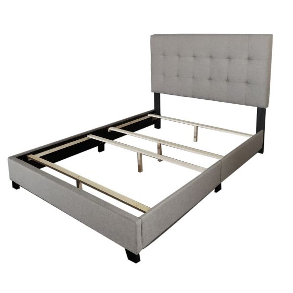 Exton 60" Queen Bed in Light Grey