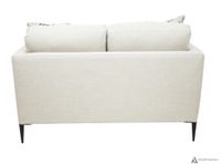 Vista Fabric Loveseat - Effie Ivory