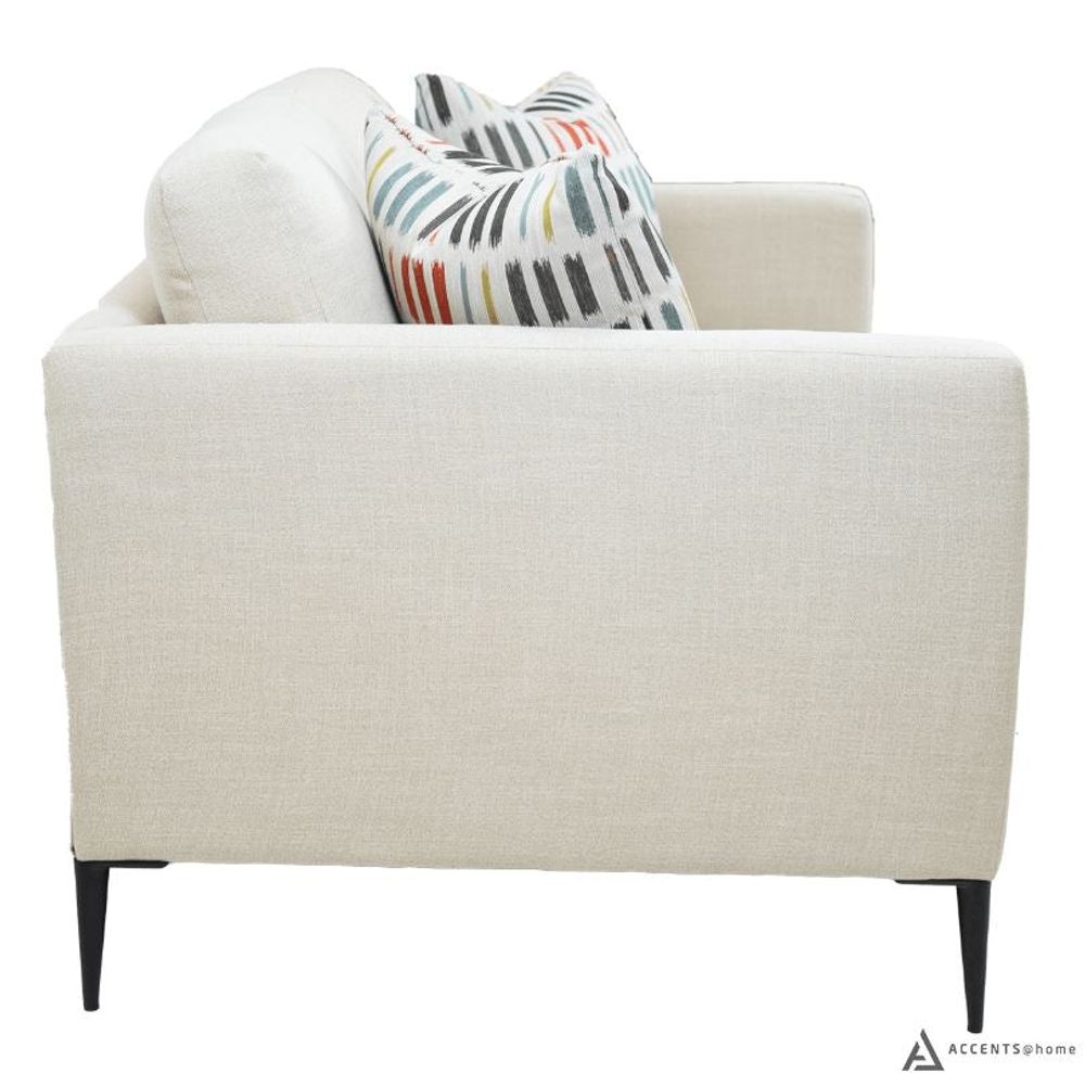 Vista Fabric Loveseat - Effie Ivory