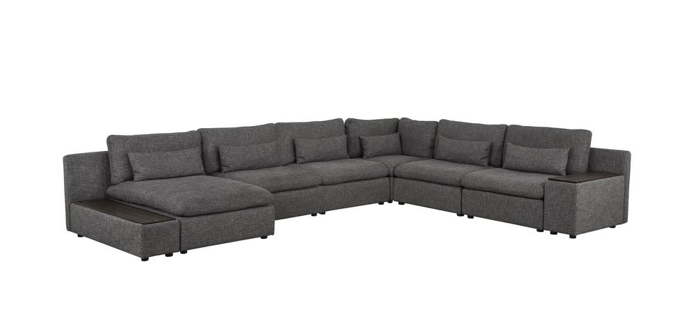 Morgan Sectional (Large) - Knit Beige