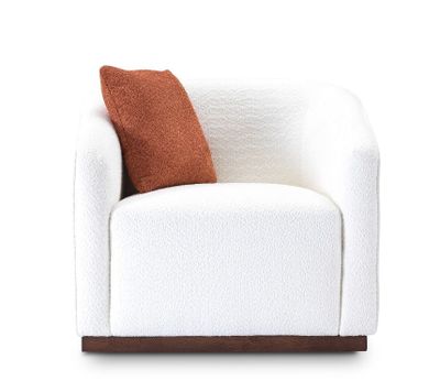 Diane Accent Chair - Boucle Fabric