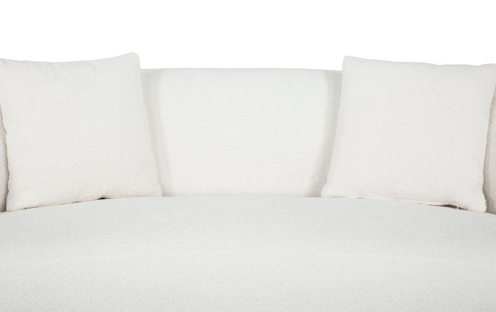 Dianna Loveseat - Wooly Ivory