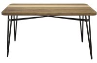 Metro Noir Havana Dining Table 59"