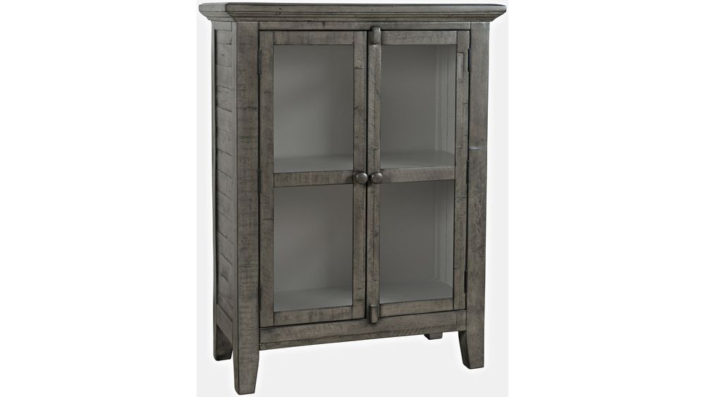 Rustic 2Door High Cabinet 42" - Stone