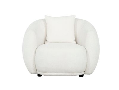 Dianna Accent Chair - Wooly Ivory