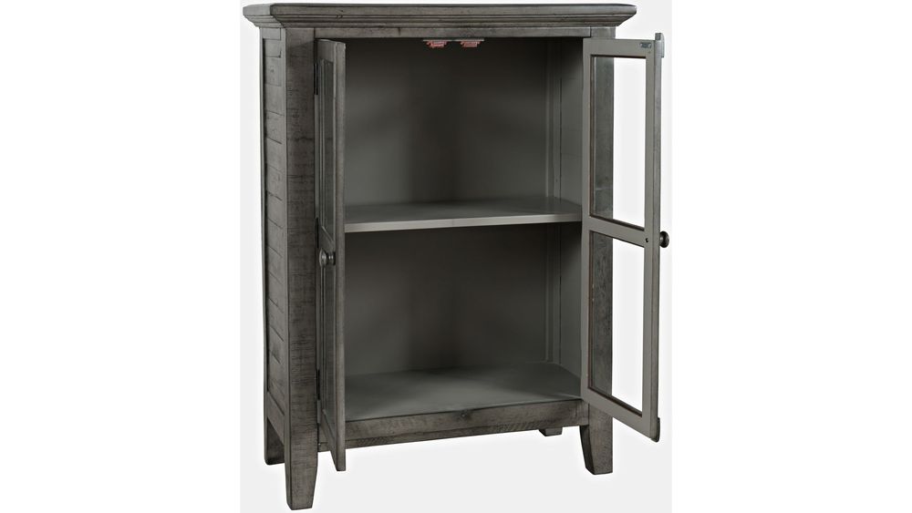 Rustic 2Door High Cabinet 42" - Stone