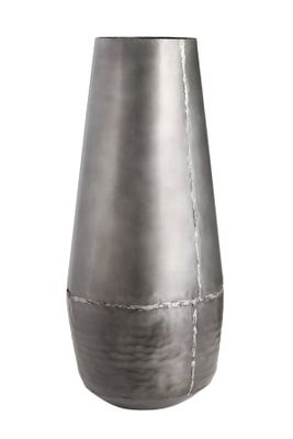 Earth Wind & Fire Metal Vase - Grey