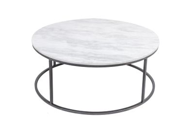 Round Marble Top Coffee Table