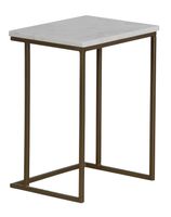 Marble Top Side Nesting Tables-Set of 3