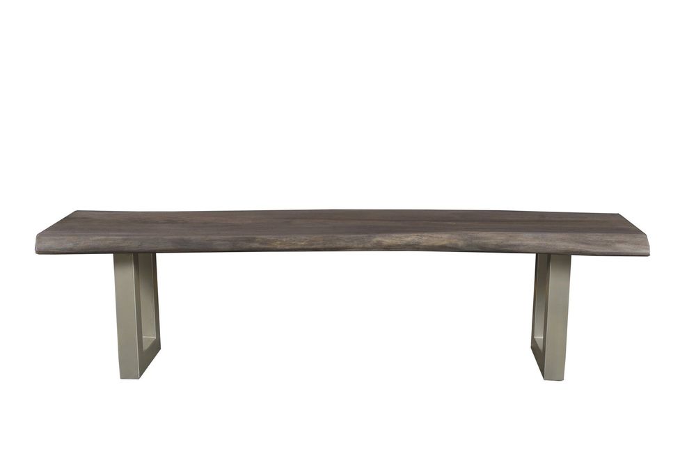 TAJ Dining Bench - Vinegar Matte