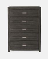 Altamonte 5-drawer chest bedroom chest grey