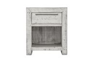 Malibu Nightstand - Rustic White