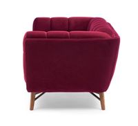 Kitsilano Sofa -  Merlot Velvet  #65