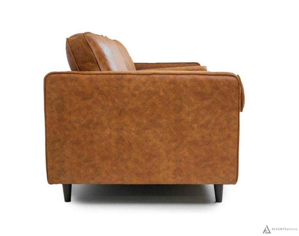 Ryder Mid Century Tufted Sofa - SF203 BROWN