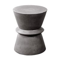 Concrete Hour Glass Stool