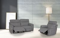 Stacey Fabric Power Recliner Loveseat