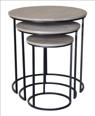 Nesting Top Stool -Set of 3