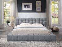 Mc Call - Platform Bed Grey