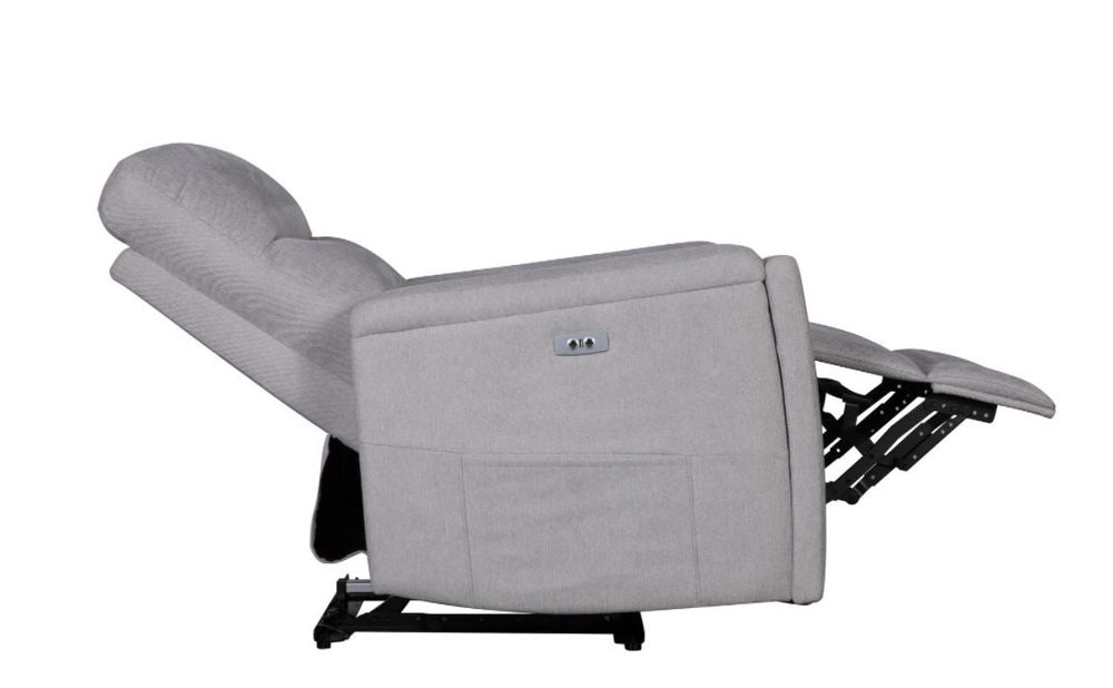 Roche Power Recliner Chair - Light Grey