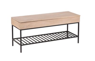 Entry Way Shoe Bench With Lift Top