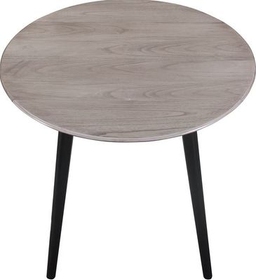 Windsor Round Dropleaf Condo Size Dining Table Grey/Black D475-12-03