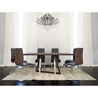 Drake Rectangular Dining Table in Walnut