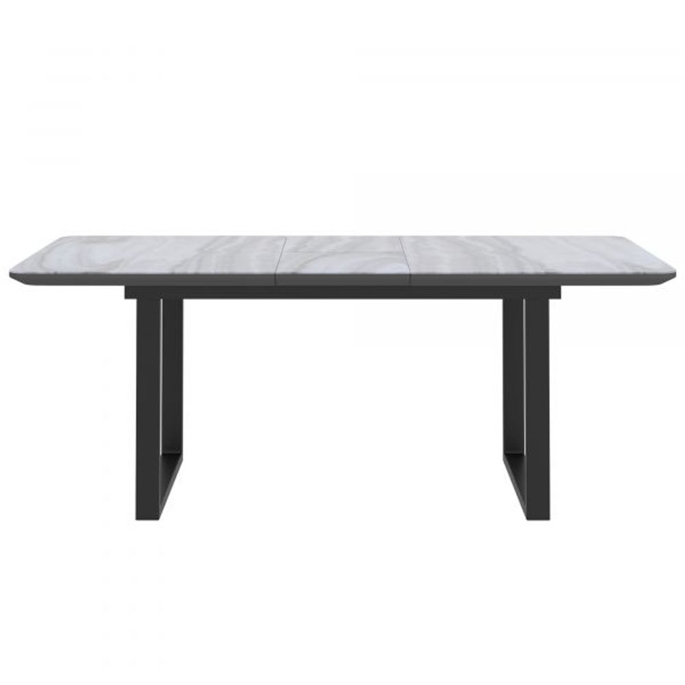 Gavin Dining Table with Extension in Black