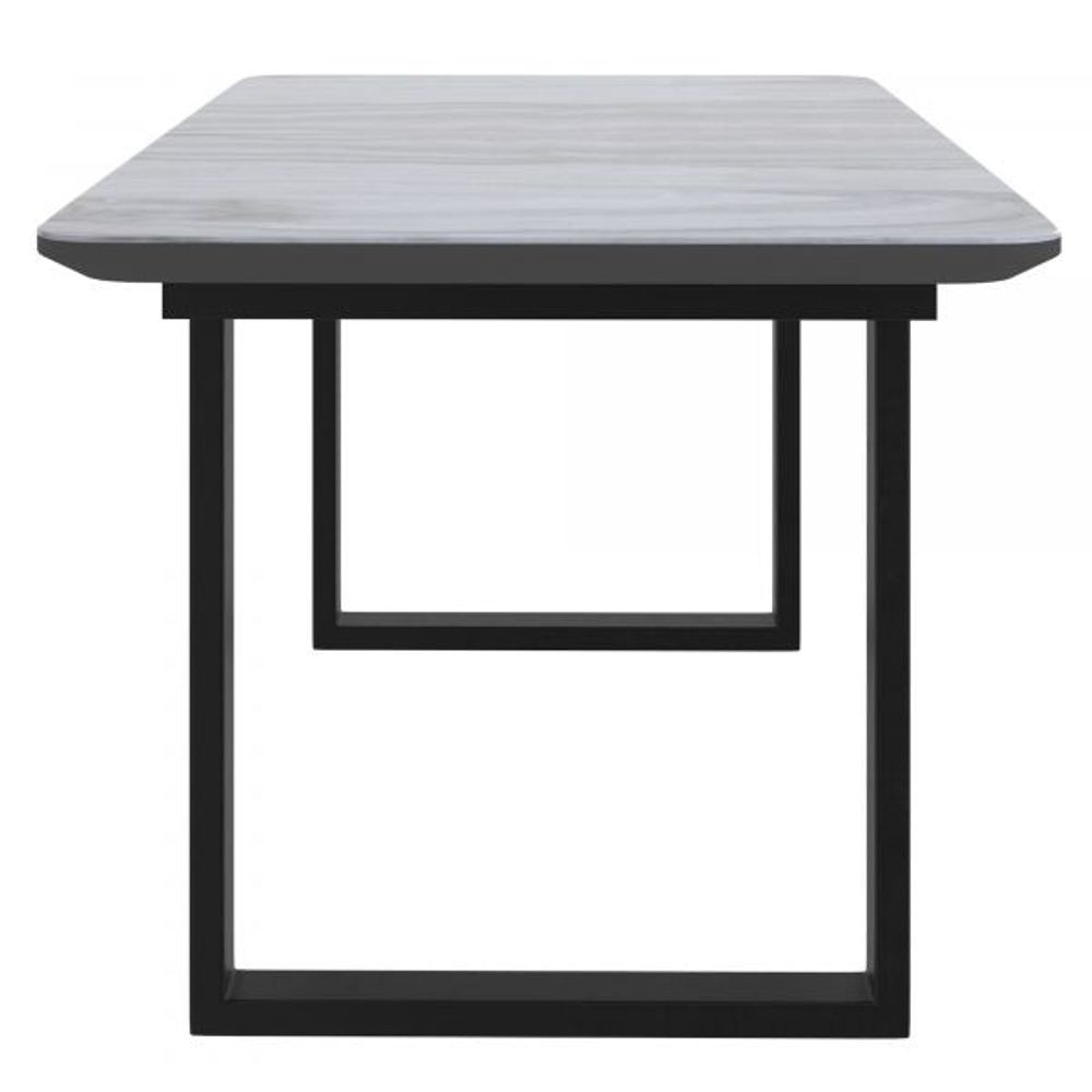 Gavin Dining Table with Extension in Black