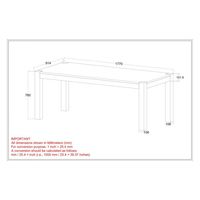 Krish Dining Table in Dark Sheesham