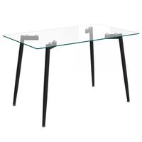 Abbot Rectangular Dining Table in Black