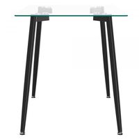 Abbot Rectangular Dining Table in Black