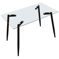 Abbot Rectangular Dining Table in Black