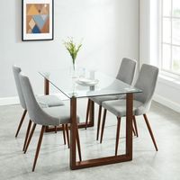 Franco Rectangular Dining Table in Walnut