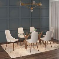 Stark Rectangular Dining Table in Walnut