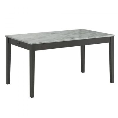 Pascal Dining Table with Drawers in Grey